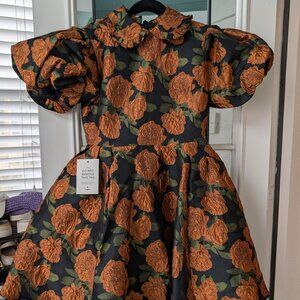 NWT Jessakae Sylvie Dress - L - Copper Roses
